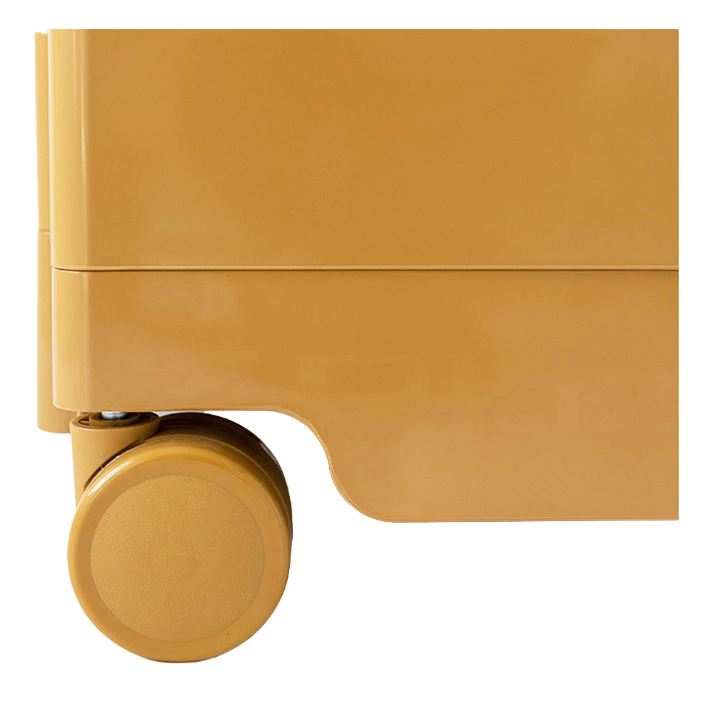 ArtissIn Bedside Table Side Tables Nightstand Organizer Replica Boby Trolley 5Tier Yellow-Furniture &gt; Living Room - Peroz Australia - Image - 4