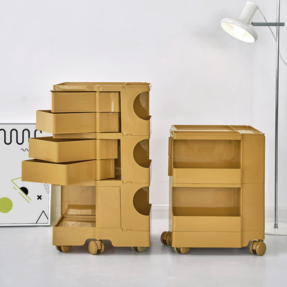 ArtissIn Bedside Table Side Tables Nightstand Organizer Replica Boby Trolley 5Tier Yellow-Furniture &gt; Living Room - Peroz Australia - Image - 9