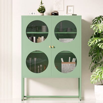 ArtissIn Buffet Sideboard Metal Cabinet - ELLA Green-Furniture &gt; Living Room-PEROZ Accessories