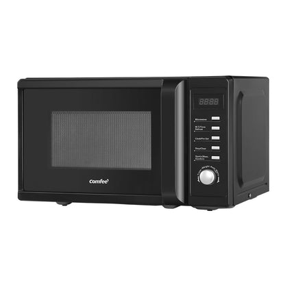 Comfee 20L Microwave Oven 700W Countertop Kitchen Cooker Black-Appliances &gt; Kitchen Appliances-PEROZ Accessories