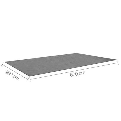 Weisshorn 6M X 2.5M Annex Matting 600 GSM Floor Mats Mesh Caravan Parks Camping-Outdoor &gt; Camping-PEROZ Accessories