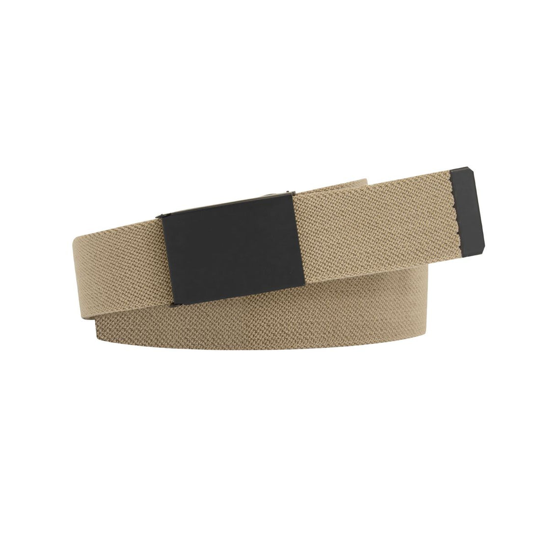 ARLO Khaki. Men’s Elastic Belt. 38mm width.-Woven Belts-PEROZ Accessories