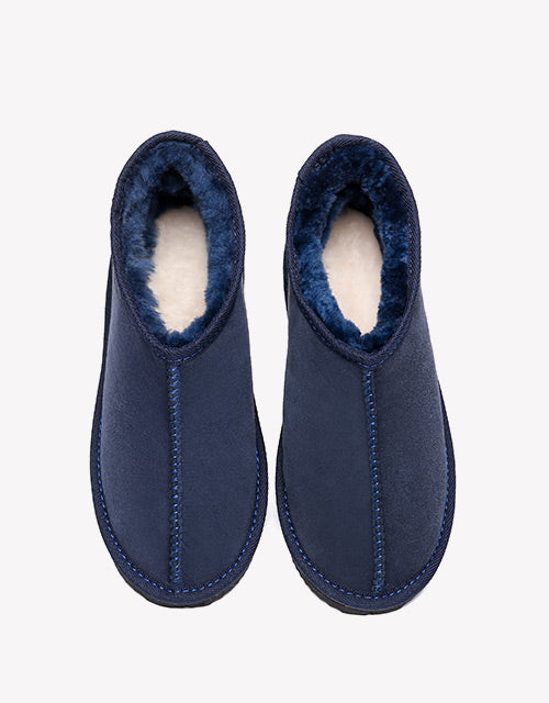 Australian Made Sheepskin Men UGG Slippers Australian Shepherd-Slippers-PEROZ Accessories