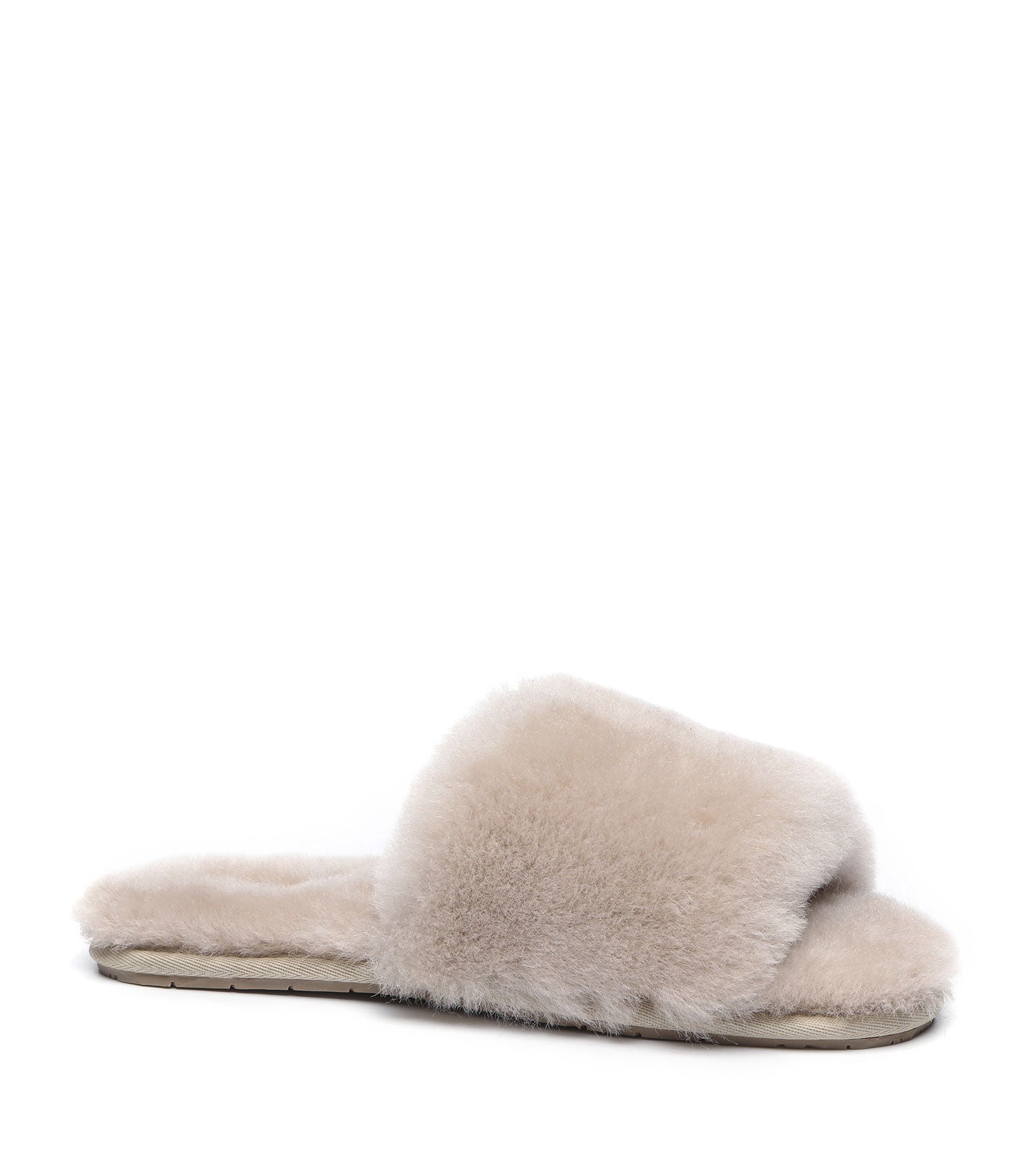 UGG Australian Sherpherd Fluffy Slides Hailey UGG Slide Slipper-Slippers-PEROZ Accessories