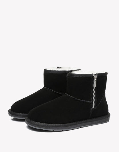 Australian Shepherd Mini Zipper UGG Boots-Boots-PEROZ Accessories