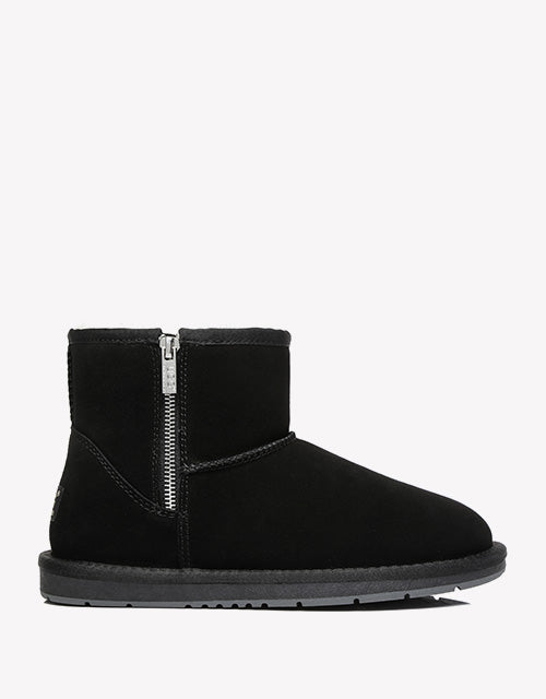 Australian Shepherd Mini Zipper UGG Boots-Boots-PEROZ Accessories