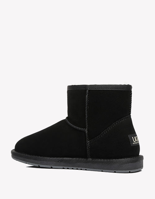 Australian Shepherd Mini Zipper UGG Boots-Boots-PEROZ Accessories