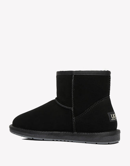 Australian Shepherd Mini Zipper UGG Boots-Boots-PEROZ Accessories