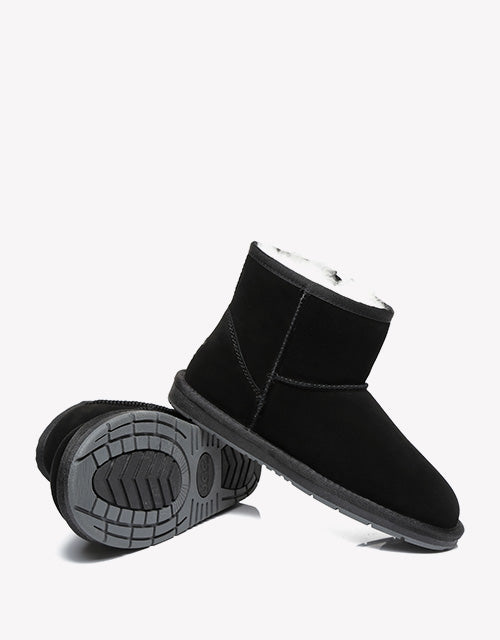 Australian Shepherd Mini Zipper UGG Boots-Boots-PEROZ Accessories