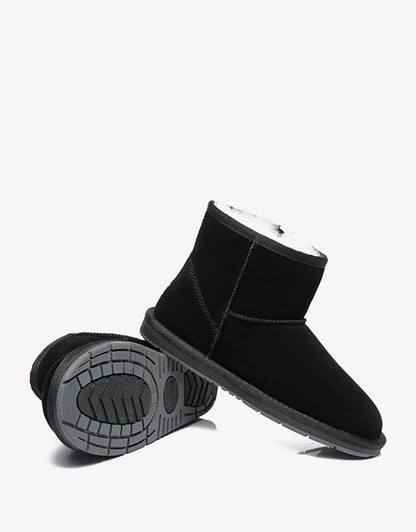 Australian Shepherd Mini Zipper UGG Boots-Boots-PEROZ Accessories