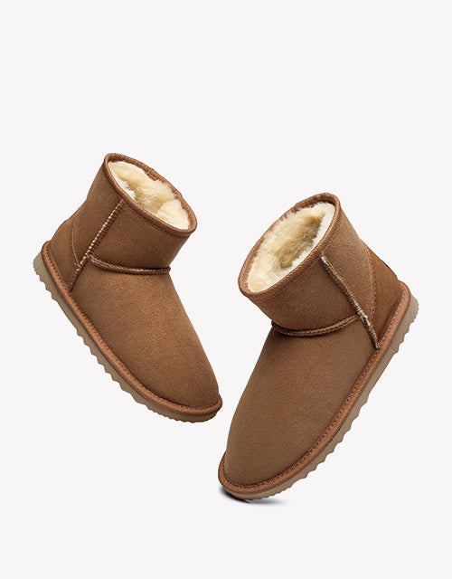 Australian Made Boots Mini Classic Sheepskin Shoes Unisex Australian Shepherd-Boots-PEROZ Accessories