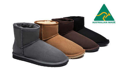 Australian Made Boots Mini Classic Sheepskin Shoes Unisex Australian Shepherd-Boots-PEROZ Accessories
