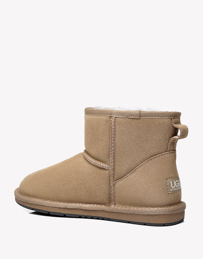 Australian Shepherd UGG Boots Mini Classic Suede Special Color-Boots-PEROZ Accessories