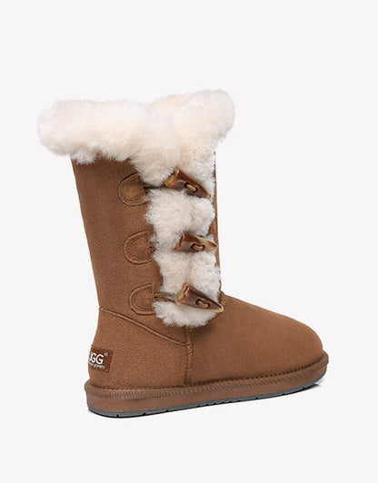 Australian Shepherd UGG Boots Women Tamari Toggle Closure-Boots-PEROZ Accessories