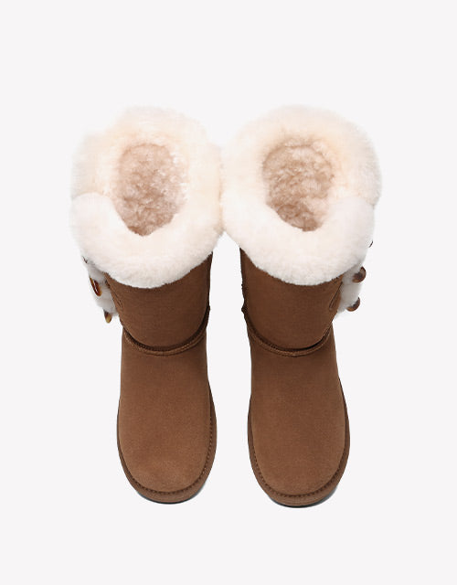 Australian Shepherd UGG Boots Women Tamari Toggle Closure-Boots-PEROZ Accessories