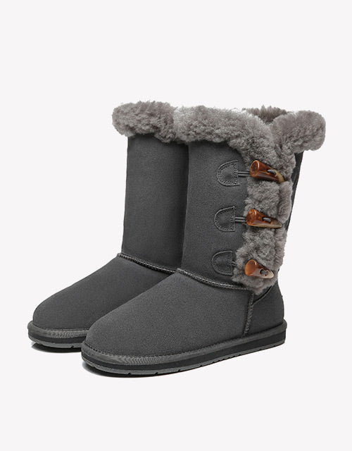 Australian Shepherd UGG Boots Women Tamari Toggle Closure-Boots-PEROZ Accessories