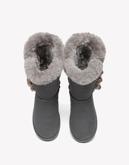 Australian Shepherd UGG Boots Women Tamari Toggle Closure-Boots-PEROZ Accessories