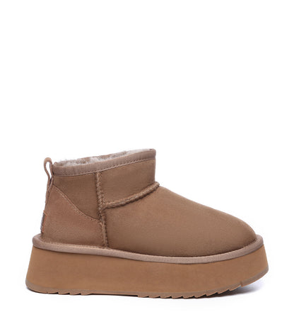 Australian Shepherd Ultra Mini Platform Unisex UGG Boots - AS3038