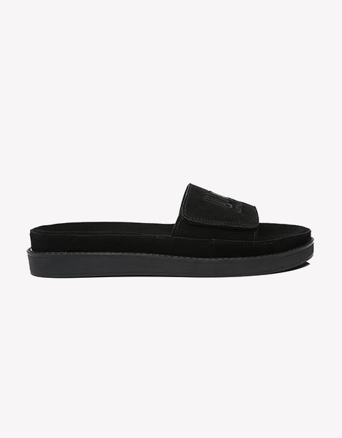 Australian Shepherd Women Slides Suede Gina-Slides-PEROZ Accessories