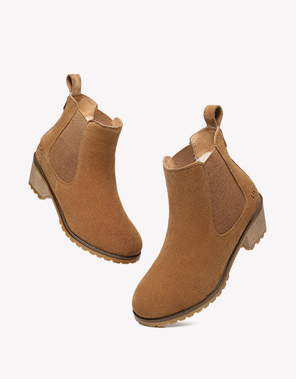 Australian Shepherd Women UGG Heel boots Sylvia Water-Repellent-Boots-PEROZ Accessories