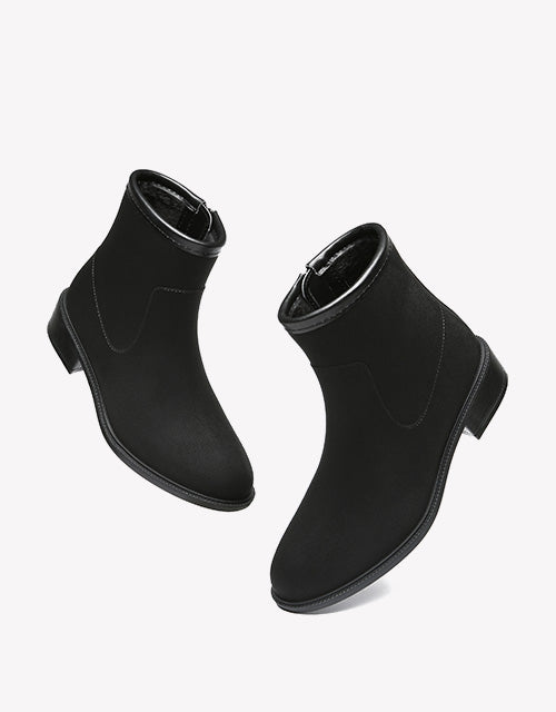 Australian Shepherd UGG Rainboots, Shearling Ankle Gumboots Women Vinia With Wool Insole-Boots-PEROZ Accessories
