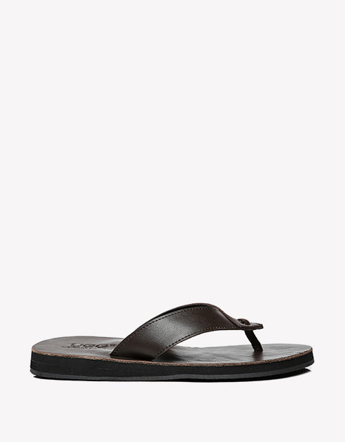 Australian Shepherd Murphy Unisex Leather Slides Thong-Slides-PEROZ Accessories