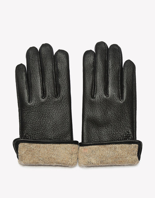 Australian Shepherd Sheepskin Wool Ladies Leather Gloves Britney-Gloves-PEROZ Accessories