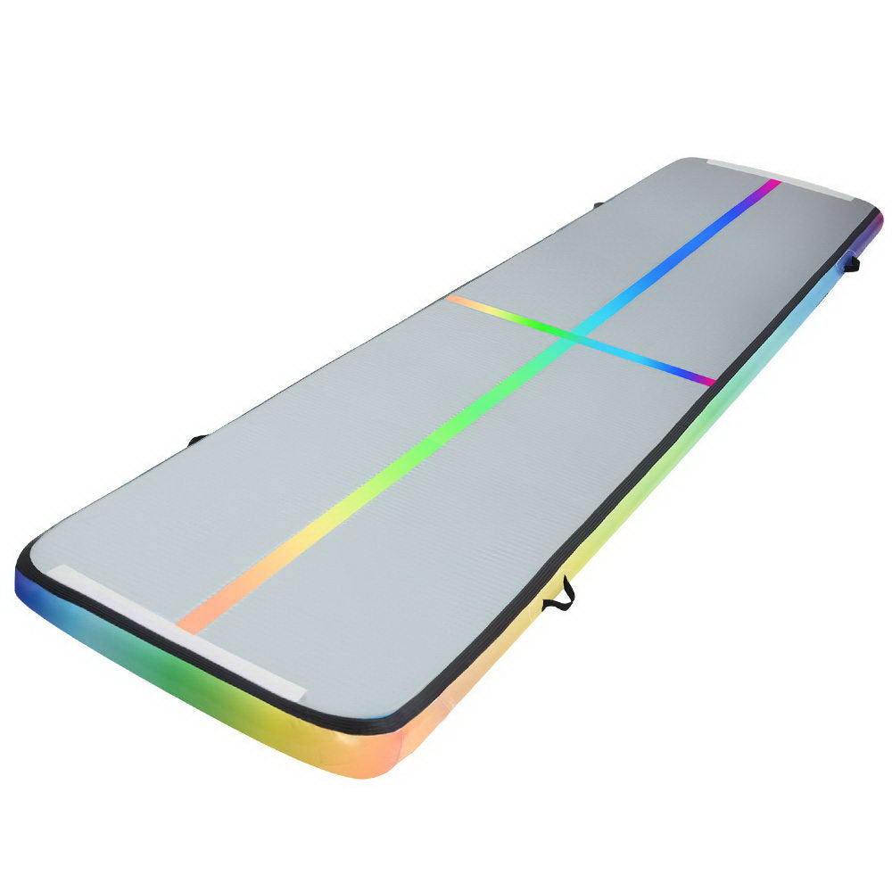 Everfit 5X1M Air Track Inflatable Tumbling Mat Gymnastics Yoga Mat-Sports &amp; Fitness &gt; Fitness Accessories-PEROZ Accessories