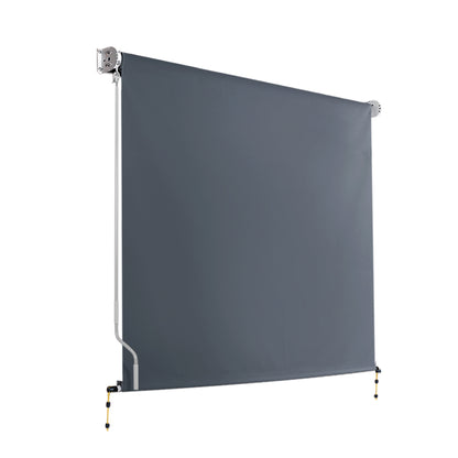 Instahut Outdoor Blind Window Roll Down Awning Canopy Privacy Screen 1.8X2.5M-Home &amp; Garden &gt; Shading-PEROZ Accessories