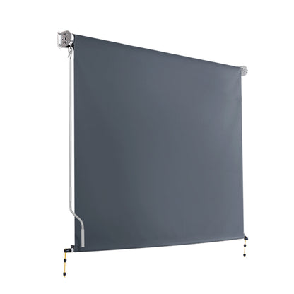 Instahut Outdoor Roller Blinds Roll Down Shade Retractable Window 2.1X2.5M-Home &amp; Garden &gt; Shading-PEROZ Accessories