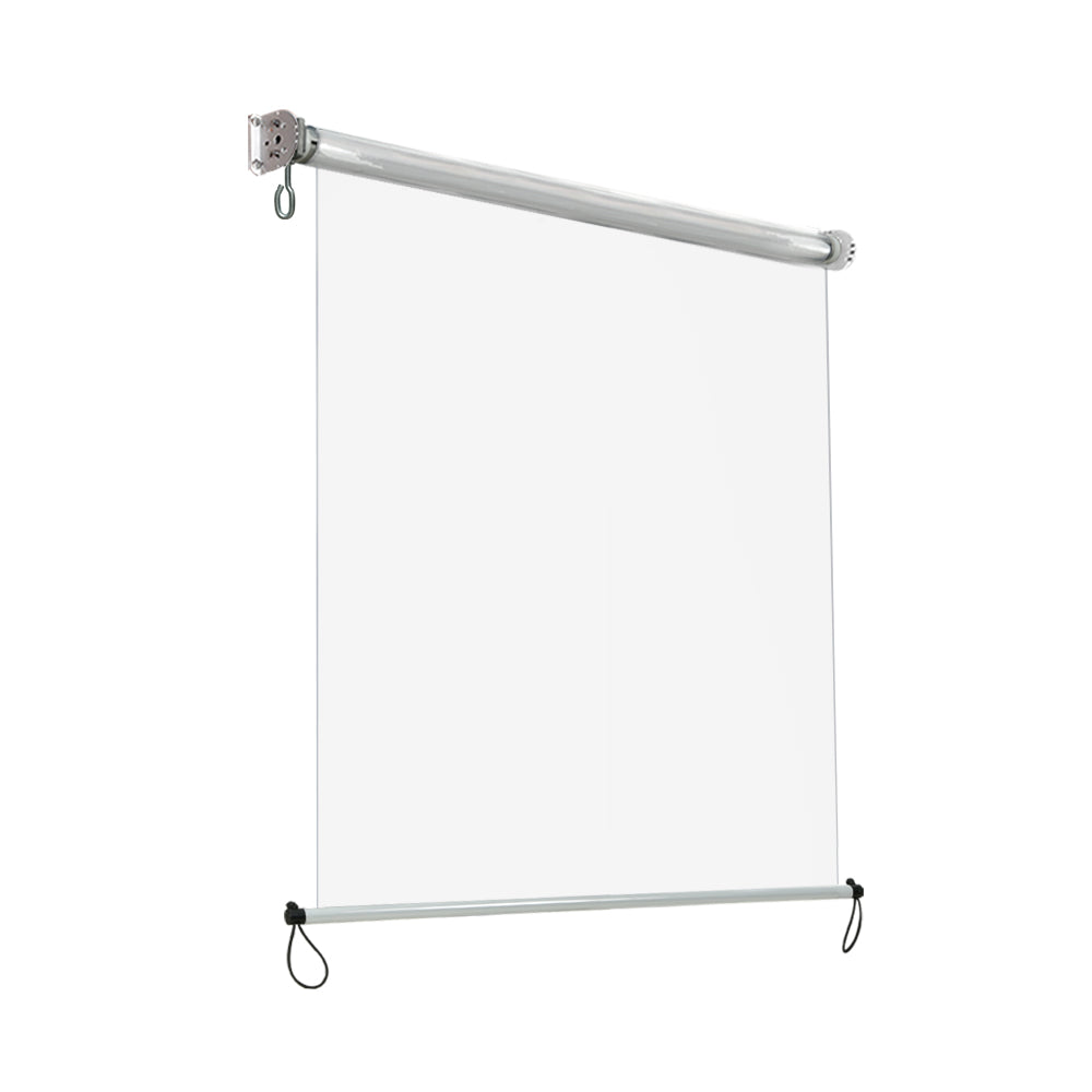 Instahut Outdoor Blind Roll Down Awning Canopy Shade Retractable Window 1.2X2.4M-Home &amp; Garden &gt; Shading-PEROZ Accessories