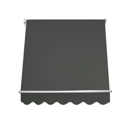 Instahut Window Fixed Pivot Arm Awning Outdoor Blinds Retractable Canopy1.5X2.1M-Home &amp; Garden &gt; Shading-PEROZ Accessories