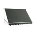 Instahut Window Fixed Pivot Arm Awning Patio Outdoor Blinds Retractable 2.8X2.1M-Home & Garden > Shading-PEROZ Accessories