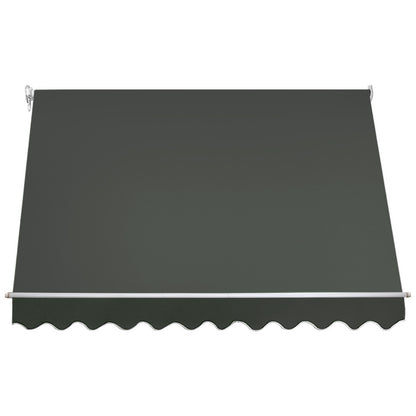 Instahut Window Fixed Pivot Arm Awning Patio Outdoor Blinds Retractable 2.8X2.1M-Home &amp; Garden &gt; Shading-PEROZ Accessories