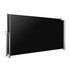 Instahut Side Awning Outdoor Blinds Retractable Privacy Screen 2X3M Black 2pcs-Home & Garden > Shading-PEROZ Accessories
