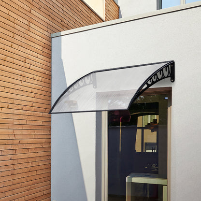 Instahut 1X1.2M Window Door Awning Canopy Rain Cover Sun Shield-Home &amp; Garden &gt; Shading-PEROZ Accessories