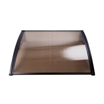 Instahut Window Door Awning Door Canopy Patio UV Sun Shield BROWN 1mx2m DIY-Home &amp; Garden &gt; Shading-PEROZ Accessories