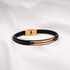 Akira Leather Bracelet Studded | PEROZ Accessories