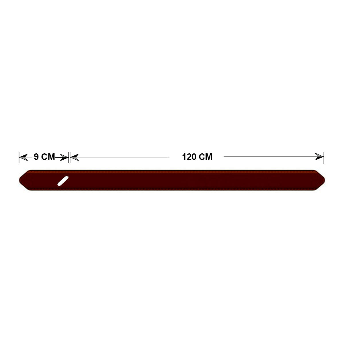 Peroz Ivy Women's Brown Leather Knot Belt