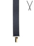 BRACES. X-Back with Nickel Clips. Jacquard Print. Navy. 35mm width.-Braces-PEROZ Accessories