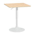 Artiss Bar Table Swivel Base Gas Lift Counter Dining Table 60CM Square Pine-Furniture > Dining-PEROZ Accessories