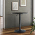 Artiss Bar Table Kitchen Tables Swivel Round Metal Black-Furniture > Dining - Peroz Australia - Image - 1