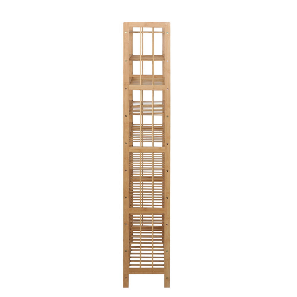 Artiss 10-Tier Bamboo Shoe Rack Wooden Shelf Stand Storage Organizer-Furniture &gt; Living Room - Peroz Australia - Image - 5
