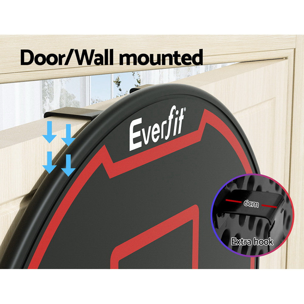 Everfit Basketball Hoop Door Wall Mounted Kids Sports Backboard Indoor Outdoor-Sports &amp; Fitness &gt; Basketball &amp; Accessories-PEROZ Accessories