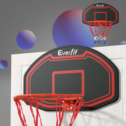 Everfit Basketball Hoop Door Wall Mounted Kids Sports Backboard Indoor Outdoor-Sports &amp; Fitness &gt; Basketball &amp; Accessories-PEROZ Accessories
