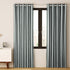 Artiss 2X Blockout Curtains Blackout Window Curtain Eyelet 180x213cm Grey-Curtains - Peroz Australia - Image - 1