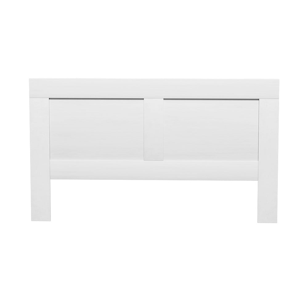 Artiss Bed Frame King Size Bed Head with Shelves Headboard Bedhead Base White-Furniture &gt; Bedroom-PEROZ Accessories