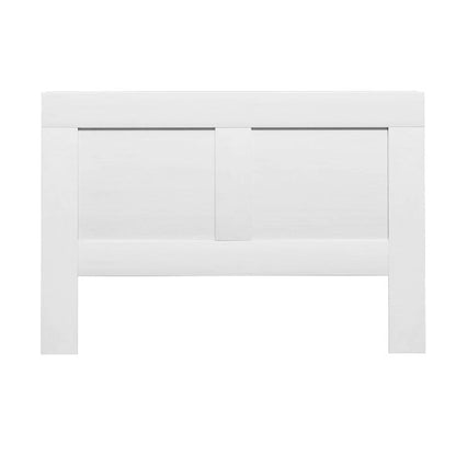 Artiss Bed Frame Double Size Bed Head with Shelves Headboard Bedhead Base White-Furniture &gt; Bedroom-PEROZ Accessories