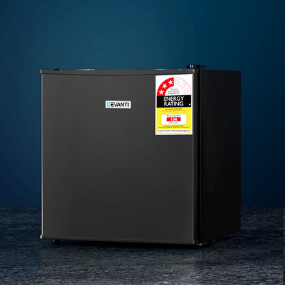 Devanti Bar Fridge 48L - Black-Fridges-PEROZ Accessories