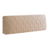 Anyhouz Headboard Cover Khaki Zigzag Pattern Super Soft Smooth Quilted Velvet Bed Back Dust Protector Cover 150x70cm-Bed Headboard-PEROZ Accessories